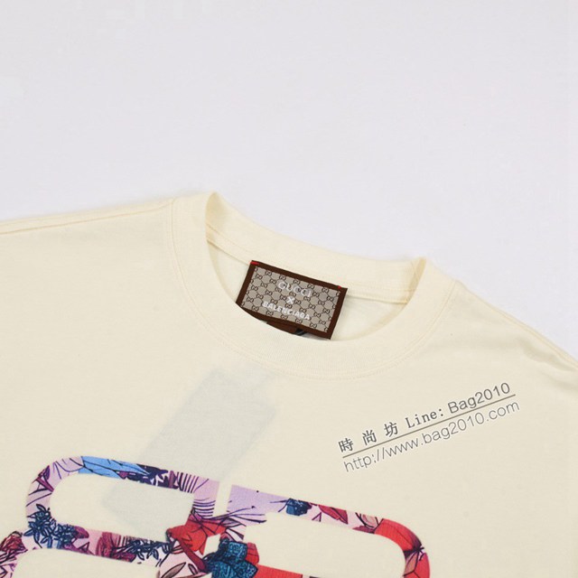 Gucci X Balenciaga 2023SS新款聯名印花T恤 男女同款 tzy2710